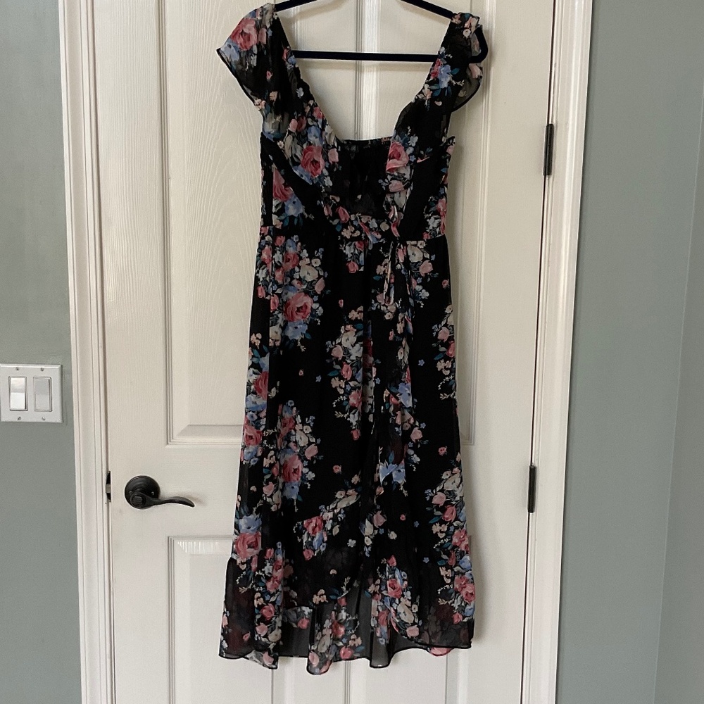 Midi Hi-Lo  Dress